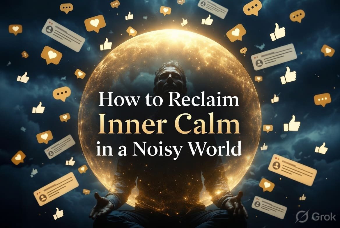 How to Reclaim Inner Calm in a Noisy World - Finding peace amidst notifications and comparisons