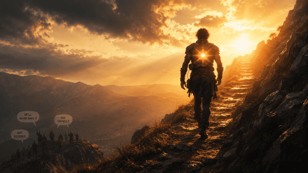 Protecting your belief and keeping going even when no one believes in you